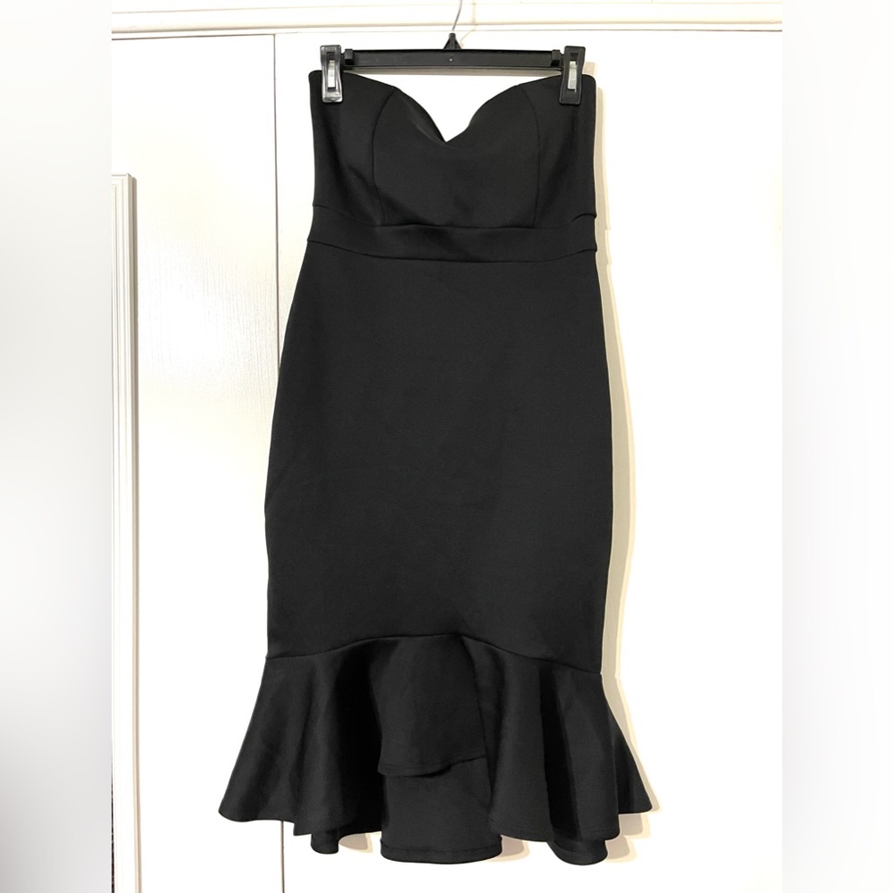 Pin Up Girl 1950’s Inspired Bodycon Strapless Dress